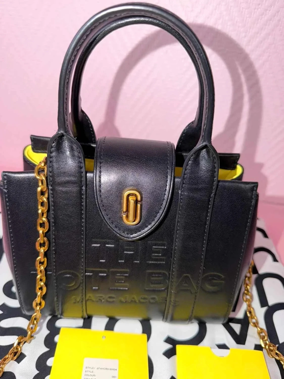Mini Crossbody-tas Marc Jacobs zwart – photo 6